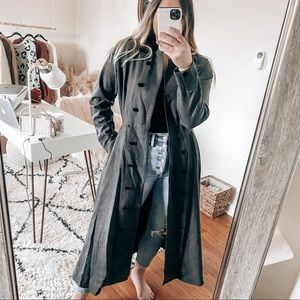 ANNE KLEIN II Vintage Double Breasted Pea Coat